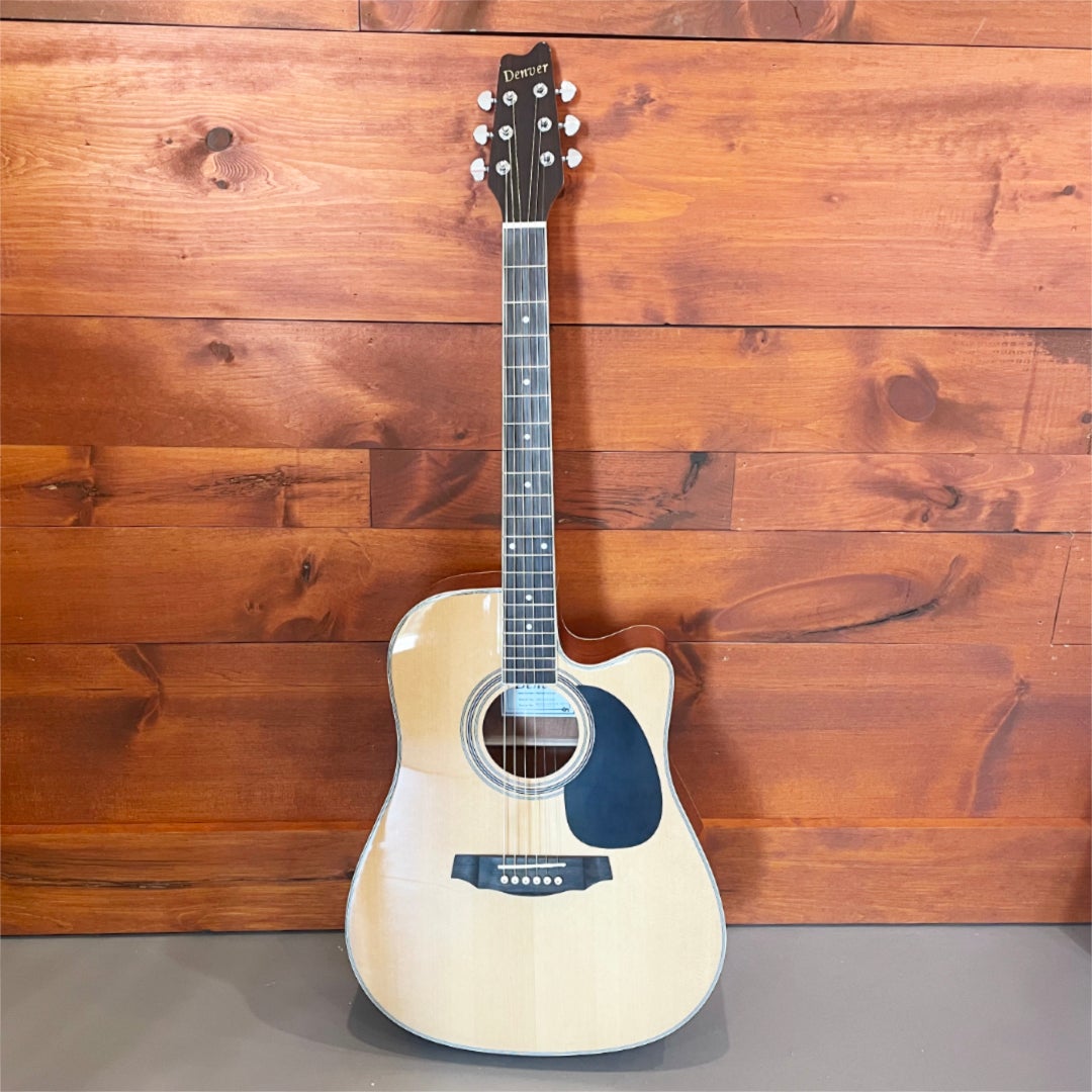 Denver Acoustic/Electric Steel String Guitar - Natural